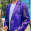 Men's snakeskin jacket JT-113