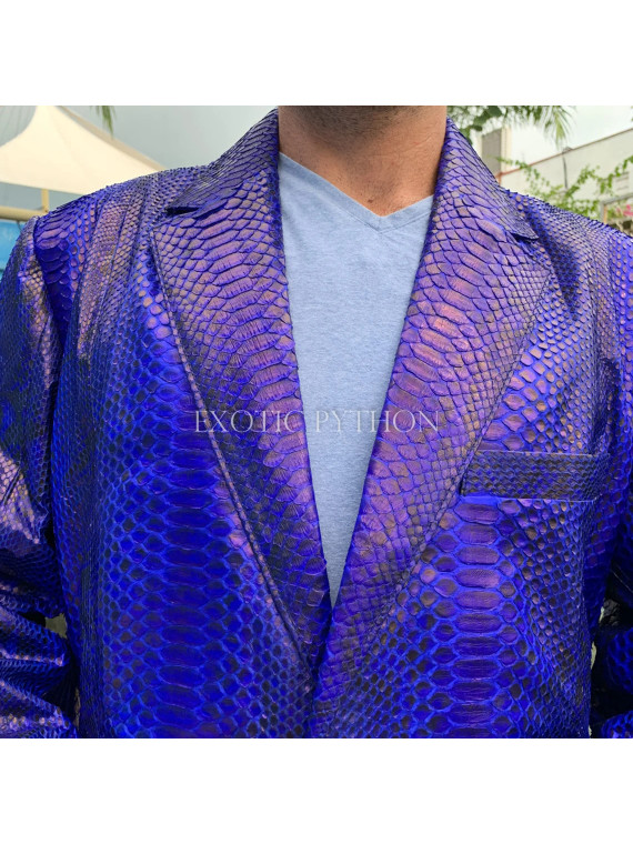 Men's snakeskin jacket JT-113