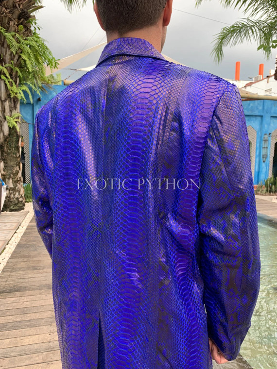 Men's snakeskin jacket JT-113