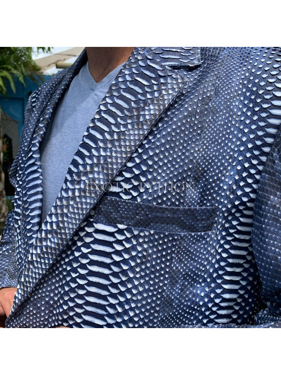 Men's snakeskin jacket JT-116