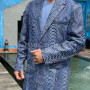 Men's snakeskin jacket JT-116