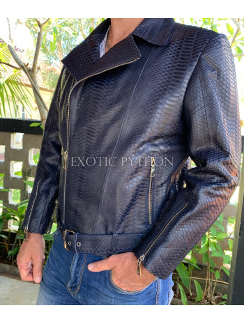 Men's snakeskin jacket JT-117