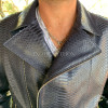 Men's snakeskin jacket JT-117