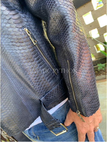 Men's snakeskin jacket JT-117