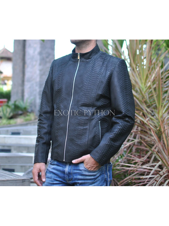 Men's snakeskin jacket JT-118