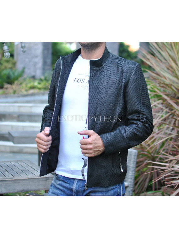 Men's snakeskin jacket JT-118