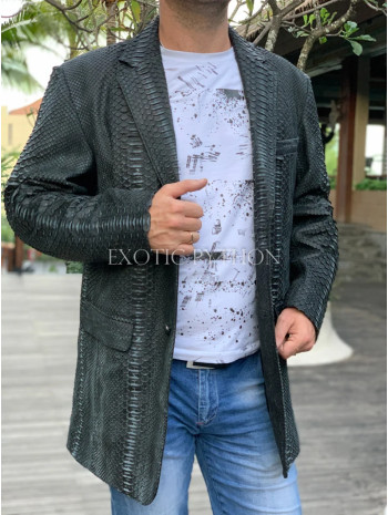 Men's snakeskin jacket JT-121