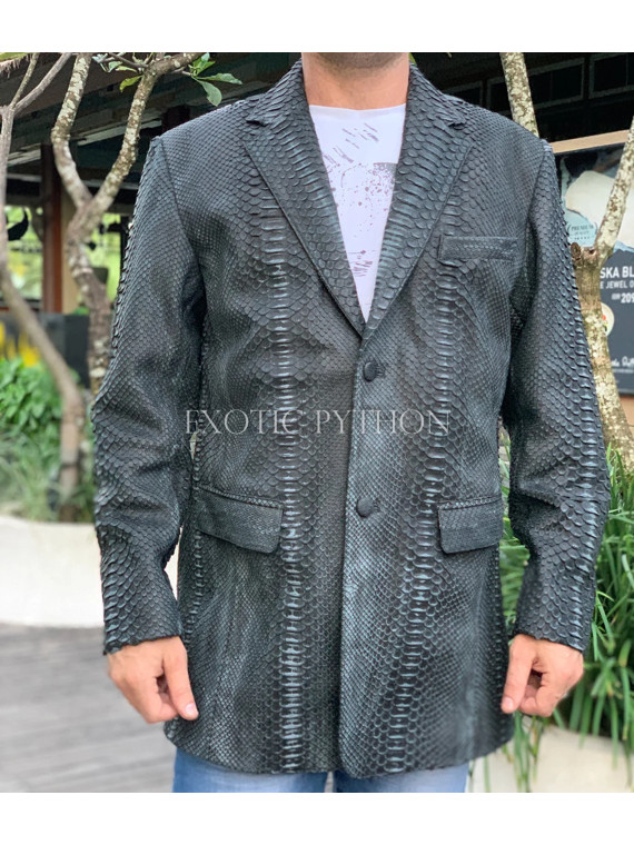 Men's snakeskin jacket JT-121