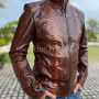 Men's snakeskin jacket JT-123