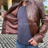 Men's snakeskin jacket JT-123