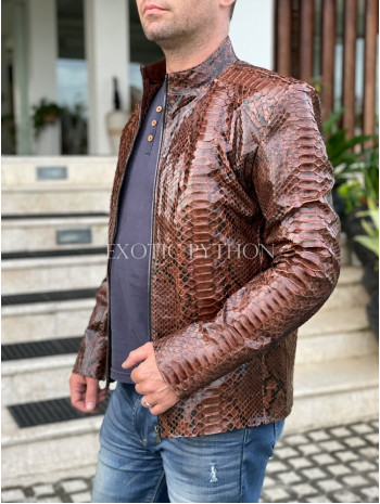 Men's snakeskin jacket JT-123 Men's snakeskin jacket JT-123