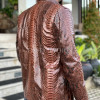 Men's snakeskin jacket JT-123