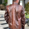 Men's snakeskin jacket JT-123