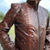 Men's snakeskin jacket JT-123