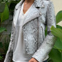 Women's snakeskin jacket  JT-97