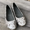 Snakeskin ballerina shoes SH-129