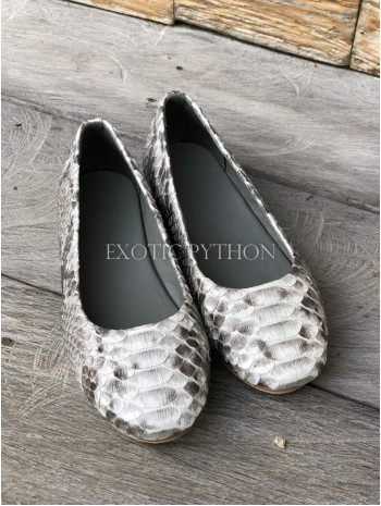 Snakeskin ballerina shoes SH-129