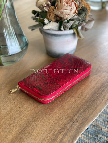 Python leather wallet WA-112