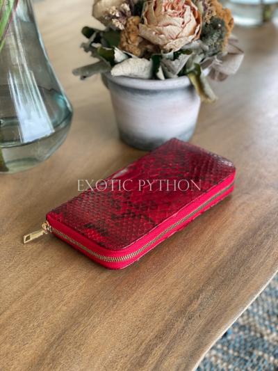 Python leather wallet WA-112