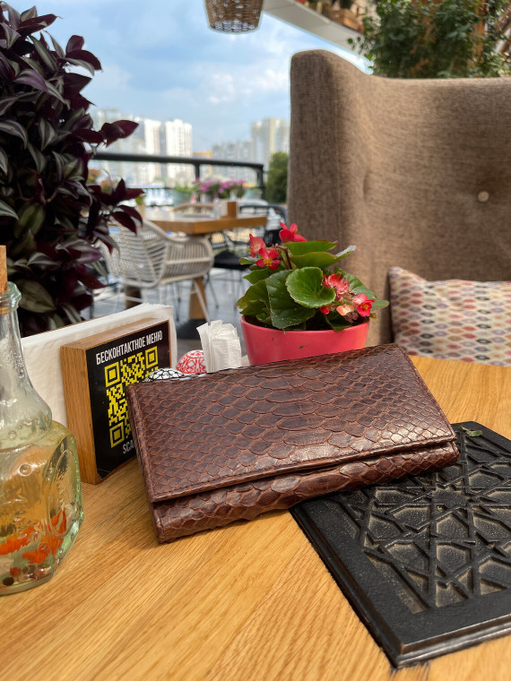 Snakeskin wallet WA-119