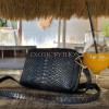 Snakeskin crossbody purse CL-333