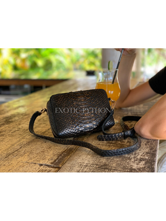 Snakeskin crossbody purse CL-333