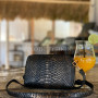 Snakeskin crossbody purse CL-333