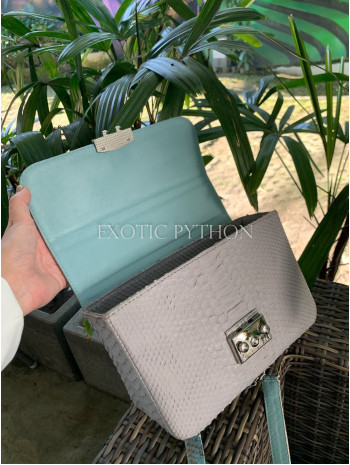 Snakeskin crossbody purse CL-334