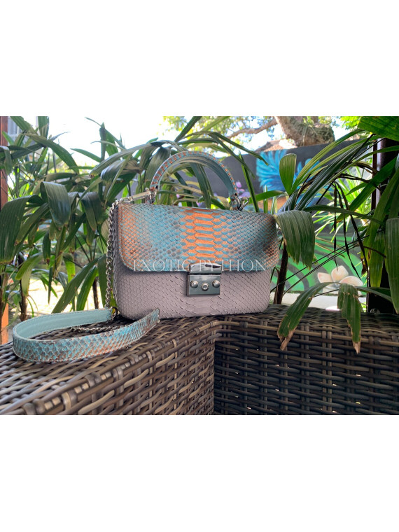 Snakeskin crossbody purse CL-334