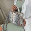 Snakeskin crossbody bag CL-335