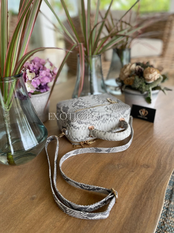 Snakeskin crossbody bag CL-335