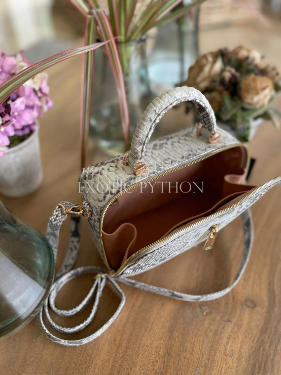 Snakeskin crossbody bag CL-335