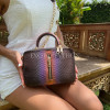 Snakeskin handbag CL-336