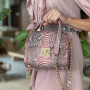 Snakeskin crossbody bag CL-338