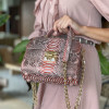 Snakeskin crossbody bag CL-338