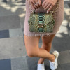 Snakeskin crossbody bag CL-339