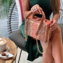 Pink snakeskin purse CL-341