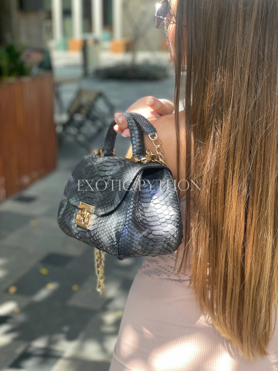 Snakeskin bag for women CL-344