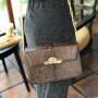 Women's snakeskin bag CL-352