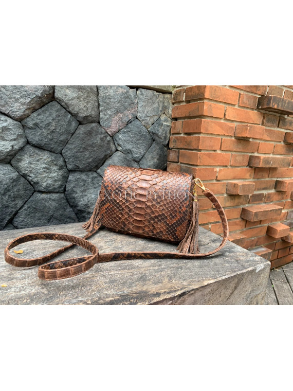 Women's snakeskin bag CL-353