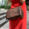 Women's snakeskin bag CL-353