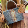 Women's snakeskin bag CL-354