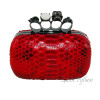 Python clutch red motive shiny CL-88