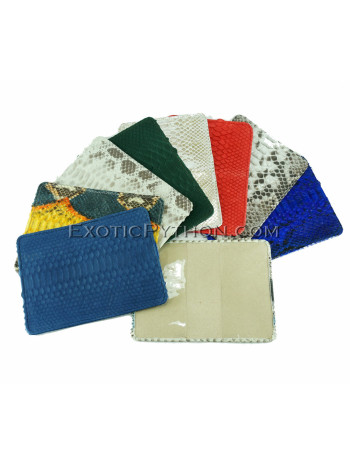 Snakeskin passport cover AC-9