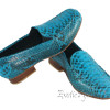 Snakeskin moccasins SH-39