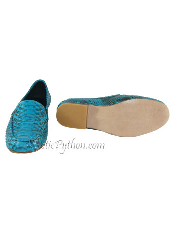 Snakeskin moccasins SH-39