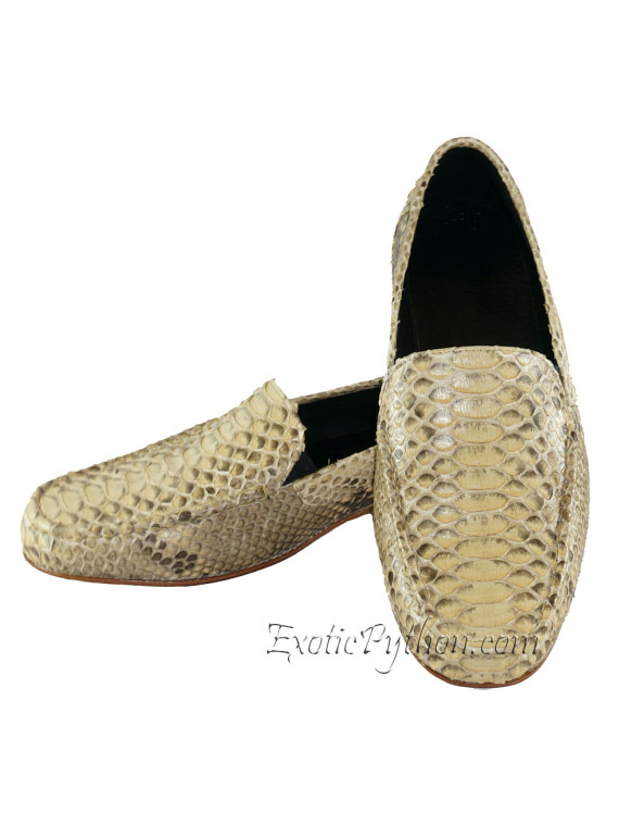 Mens snakeskin moccasins SH-40