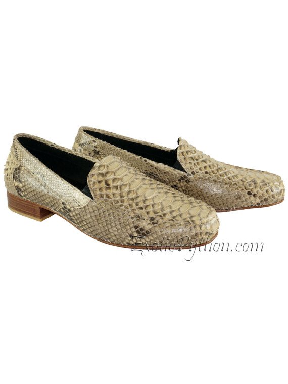 Mens snakeskin moccasins SH-40