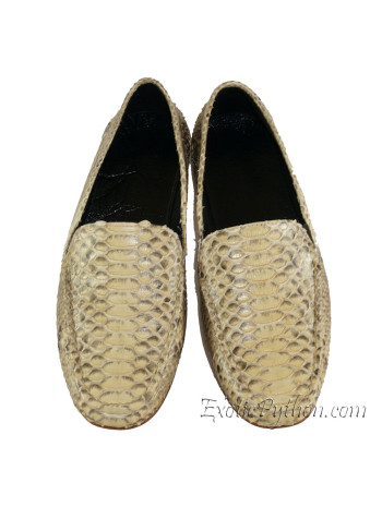 Mens snakeskin moccasins SH-40