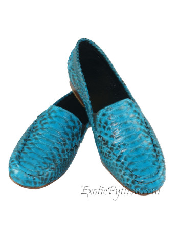 Snakeskin moccasins SH-39